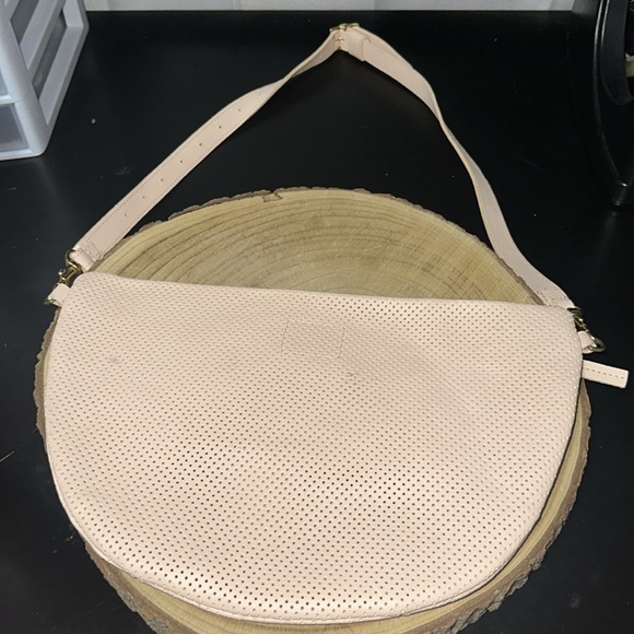 Clare V “BRS” Grande Fanny in Pink Ballet Color Leather Purse Bag AS IS - Picture 3 of 16